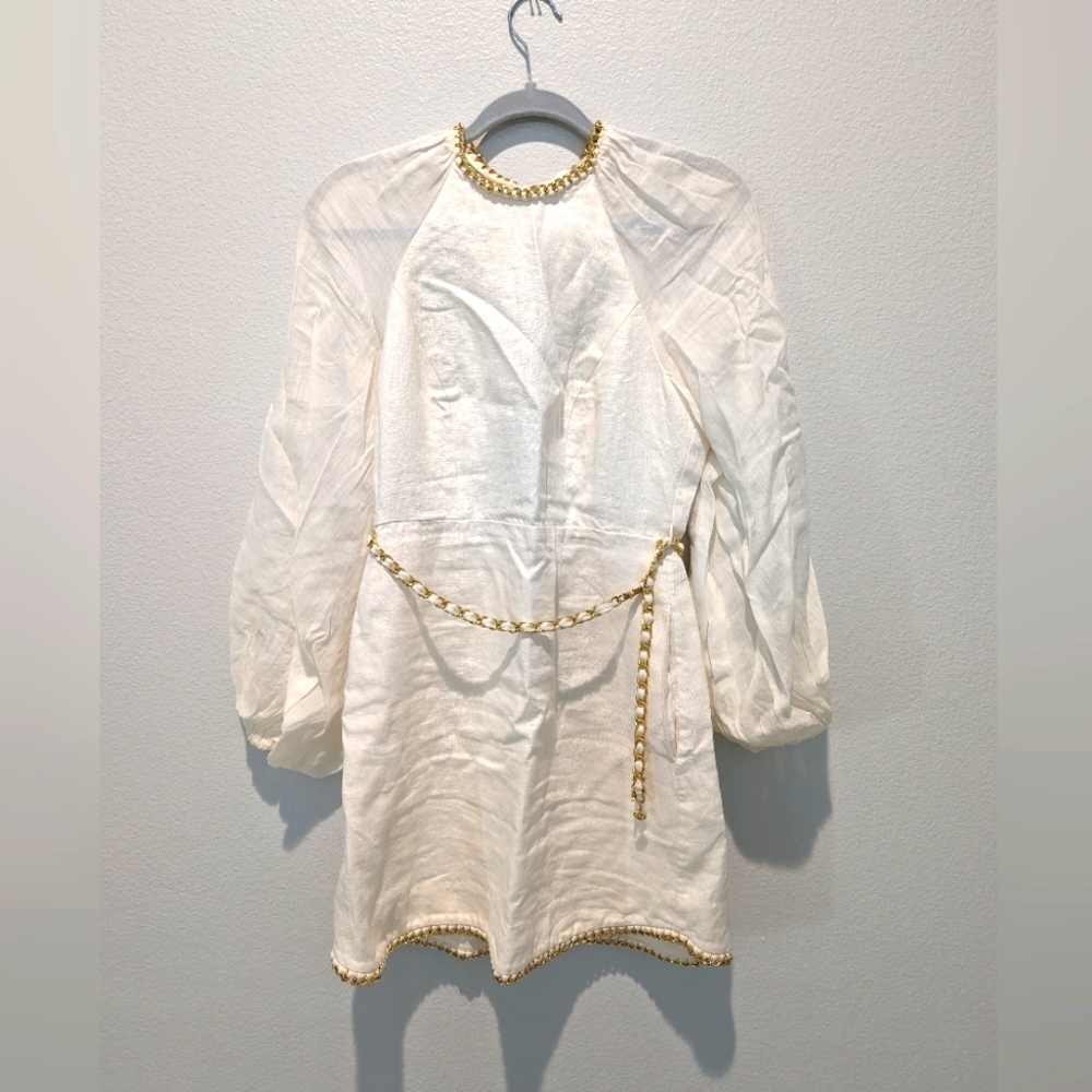 Zimmermann Rouleau Chain Minidress
